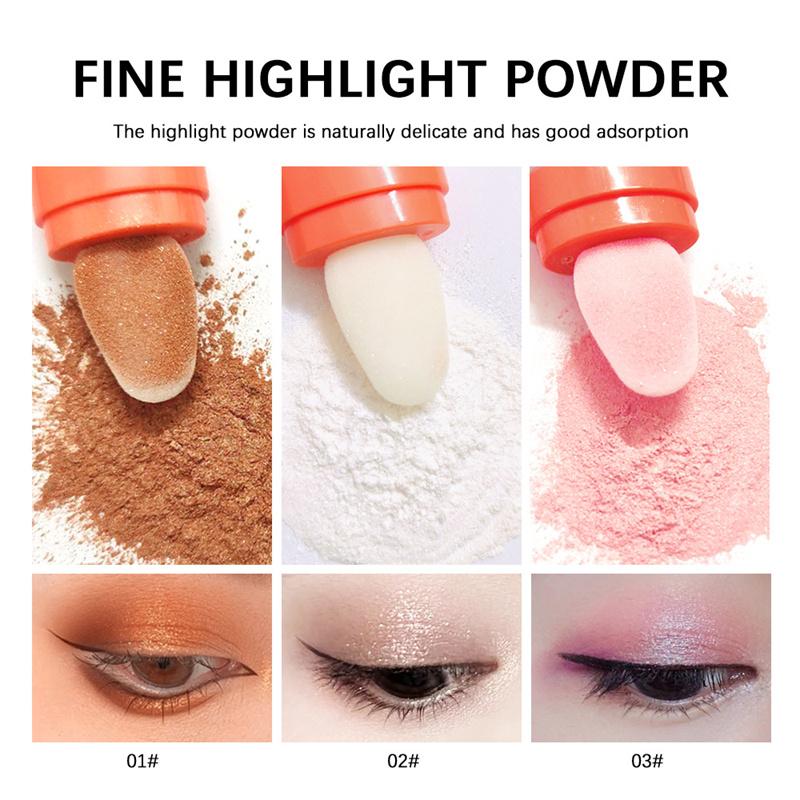 Pat Powder Naturally Brightening Collarbone Highlighter Powder Cheek Highlighter Loose Powder