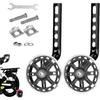 Kids Bike Training Wheels Flash Mute Wheel for 12 14 16 18 20 Inch Kids Single Speed Bikes