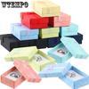24pcs Jewelry Gift Boxes with Lids and Ribbon Bows Paper Storage Gift Boxes Jewelry Cardboard Boxes Gift Packaging Box with Sponge Inside