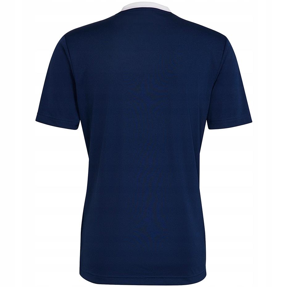 Y9913 adidas Men's Entrada 22 Jersey AEROREADY Football T-shirt Navy Blue XL