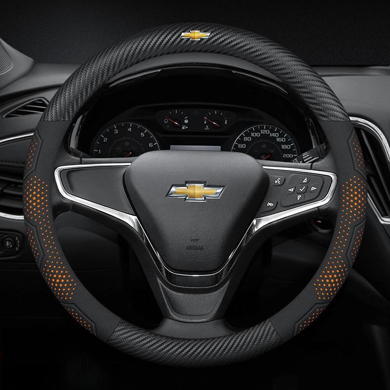 Для Chevrolet Покрытие Руля из Замши и Углеродного Волокна Подходит для Celze Spark Captiva Orlando Lacetti Equinox Malibu Celta Onix