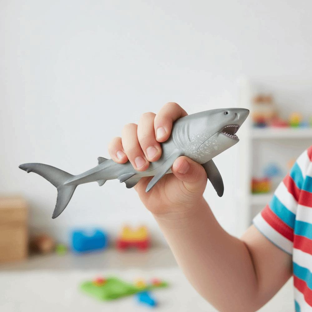 Handmad Sea Life Animals Model Plastic Simulated Shark Decorations  Desktop Decorative