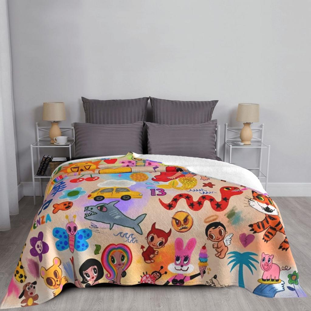 Manana Sera Bonito Karol G Одеяла Флис Текстильный Декор Портативные Супер Мягкие Пледы для Домашнего Дивана Покрывало