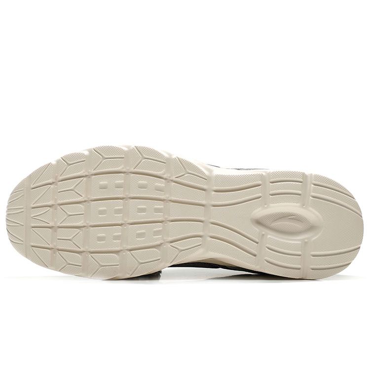 Anta Running Series Durable Shock Absorption Low Top Running Shoes Men Sneakers Gray 912235527-3