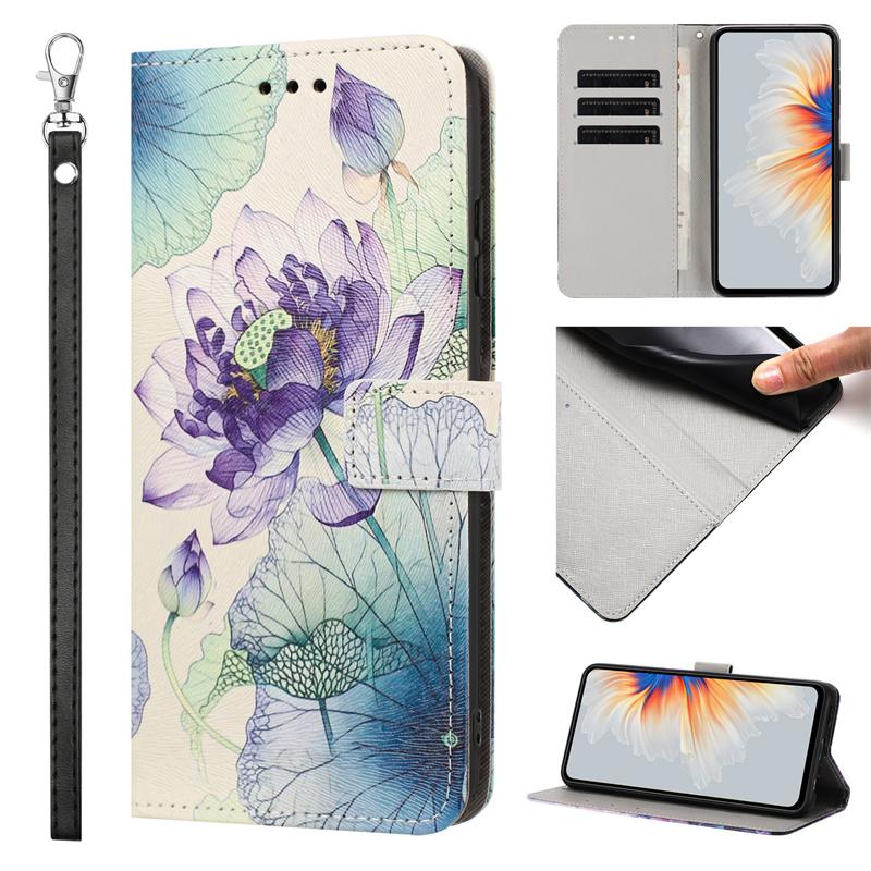 Чехол с рисунком «Закат» для Xiaomi Redmi Note 15/Note 14/Note 13 Pro+ Кошелек Кожаный Чехол-Обложка