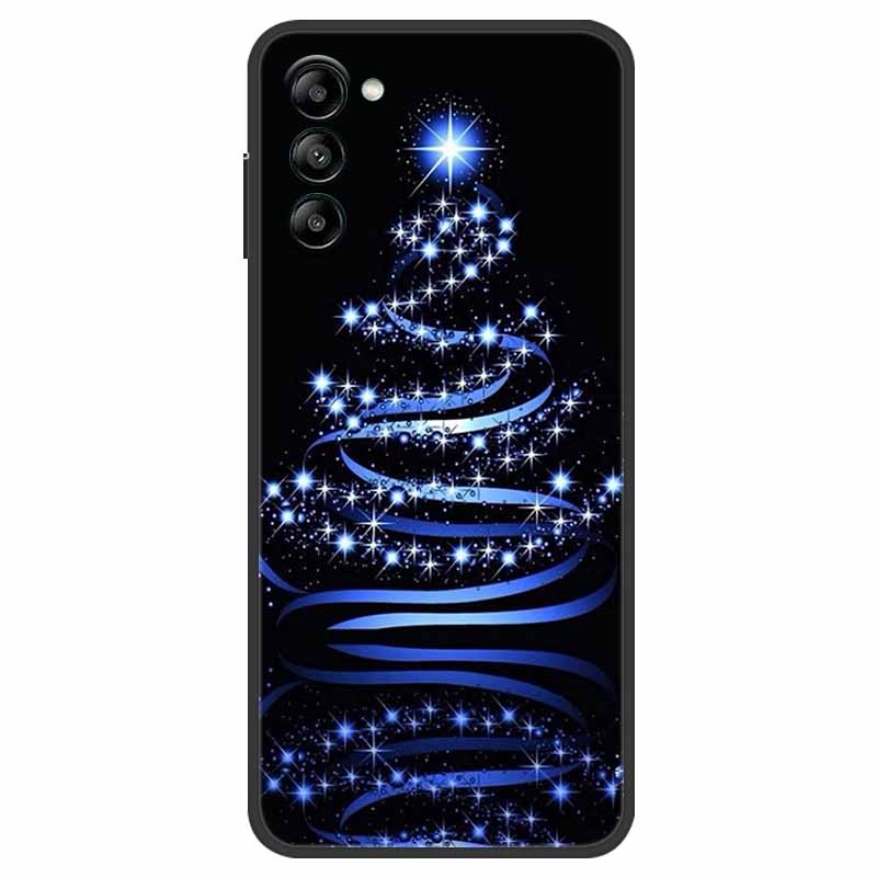 Чехол-крышка для Samsung Galaxy S23 Plus FE Ultra, рождественский, из мягкого ТПУ-силикона, задняя крышка для телефона, для Fundas Samsung Galaxy S 23
