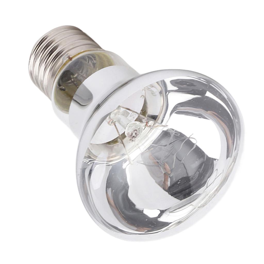 Reptile Heat Lamp Bulbs E27 UVA Spot Light Bulb for Reptiles Amphibians Simulated Day Night Heat