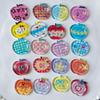 10/20Pcs Dopamine Apple Button Mixed Colored Transparent Decorative Scrapbook Diy Crafts Baby Clothing Accessorie Bead Jewelry