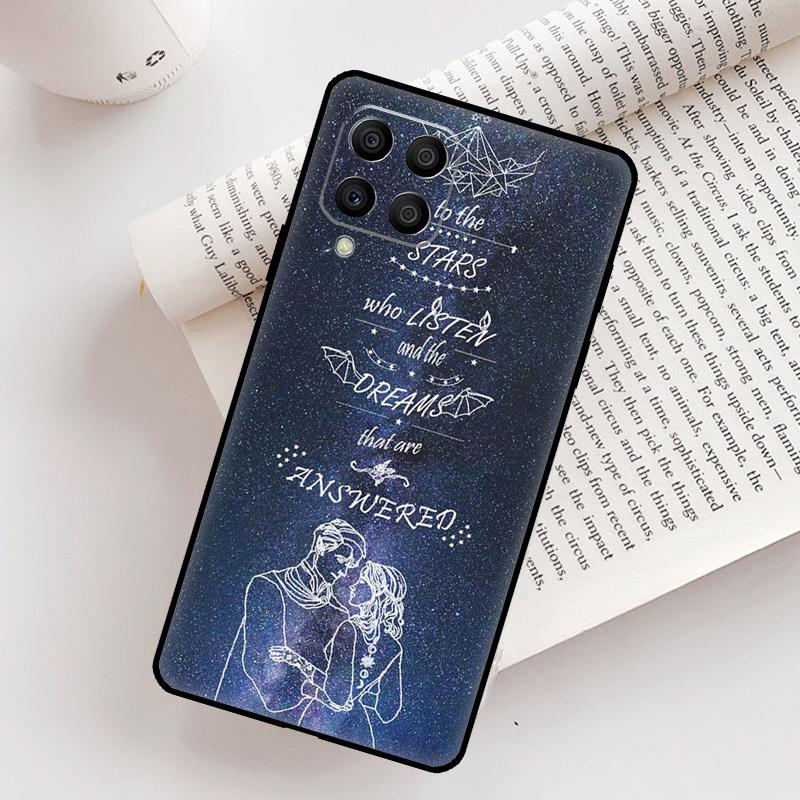 Ярость Сара Дж. Маас Двор тумана и гнева Чехол для Samsung Galaxy M21 M31 M13 M33 M53 M15 M35 M55 M16 M36 M56 M12 M32 M52 M14 M34 M54