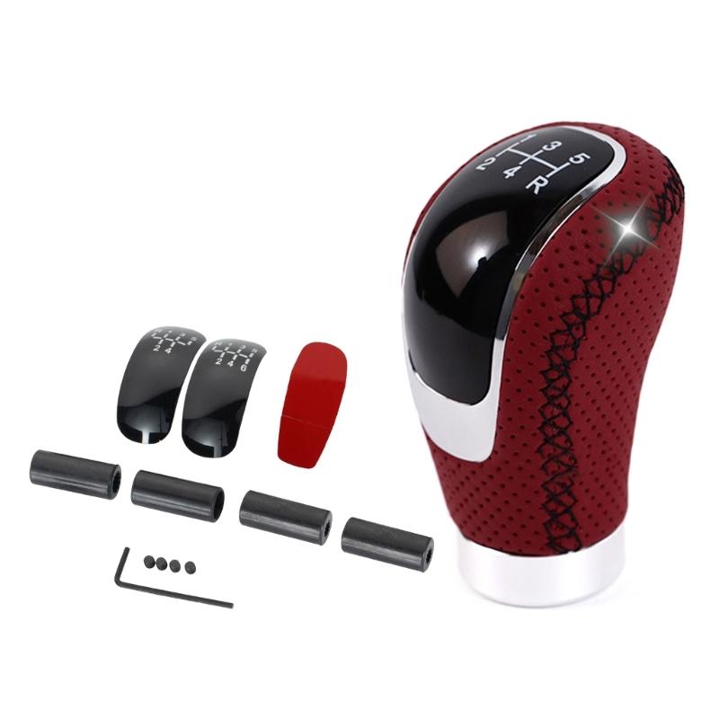 Ручка переключения передач, рычаг переключения передач, гандбол, подходит для 5/6 скоростей, механическая коробка передач, автомобильные кожаные аксессуары, прочные