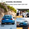2/3-камерный WIFI видеорегистратор для салона автомобиля 1080P Внутренний Автомобильный Трехканальный Видеорегистратор Запись Видеорегистратор Видеокамера