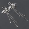 Handmade Bridal Headwear Earring Set Tassels Earring Flower Headbands  Female Decoration