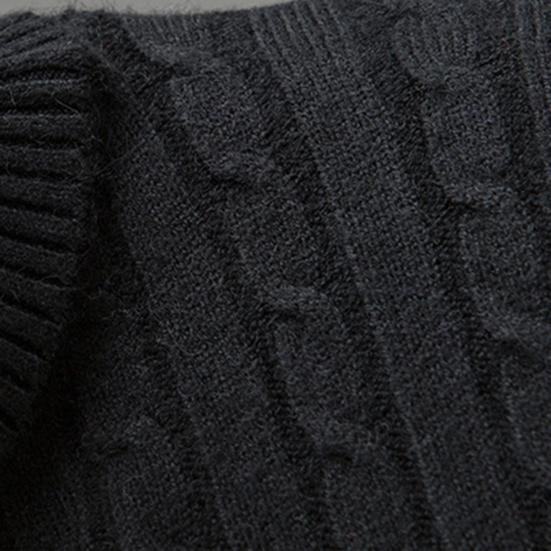 Мужской трикотаж, простой однотонный удобный свитер, пуловер, водолазка, мужской свитер, пуловер, пуловер для повседневной жизни