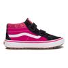 Vans Sk8 Нескользящие Амортизирующие Прочные Полувысокие Детские Кеды для Скейтбординга Детские Кеды для Скейтбординга Розовые Черные VN0A5KROB9P