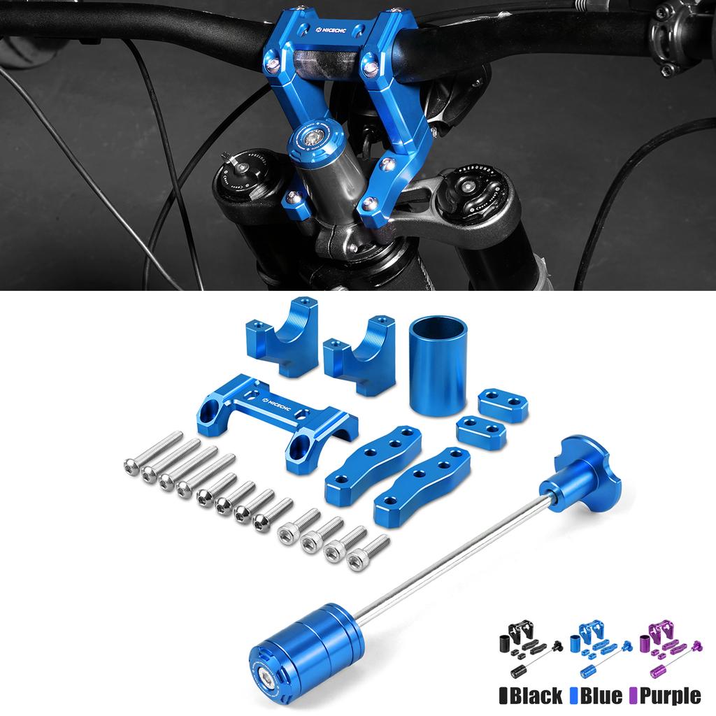 NICECNC For Sur-Ron Surron Light Bee X S L1E Segway X160 X260 Front Handlebar Bar Riser Mount Bracket Fork Suspension Core