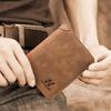 Men Pu Leather Id Credit Card Holder Clutch Bifold Coin Purse Wallet Pockets High Quality