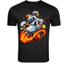 Astronaut Rocket Space Unisex T-Shirt - Funny Space Explorer Graphic Tee