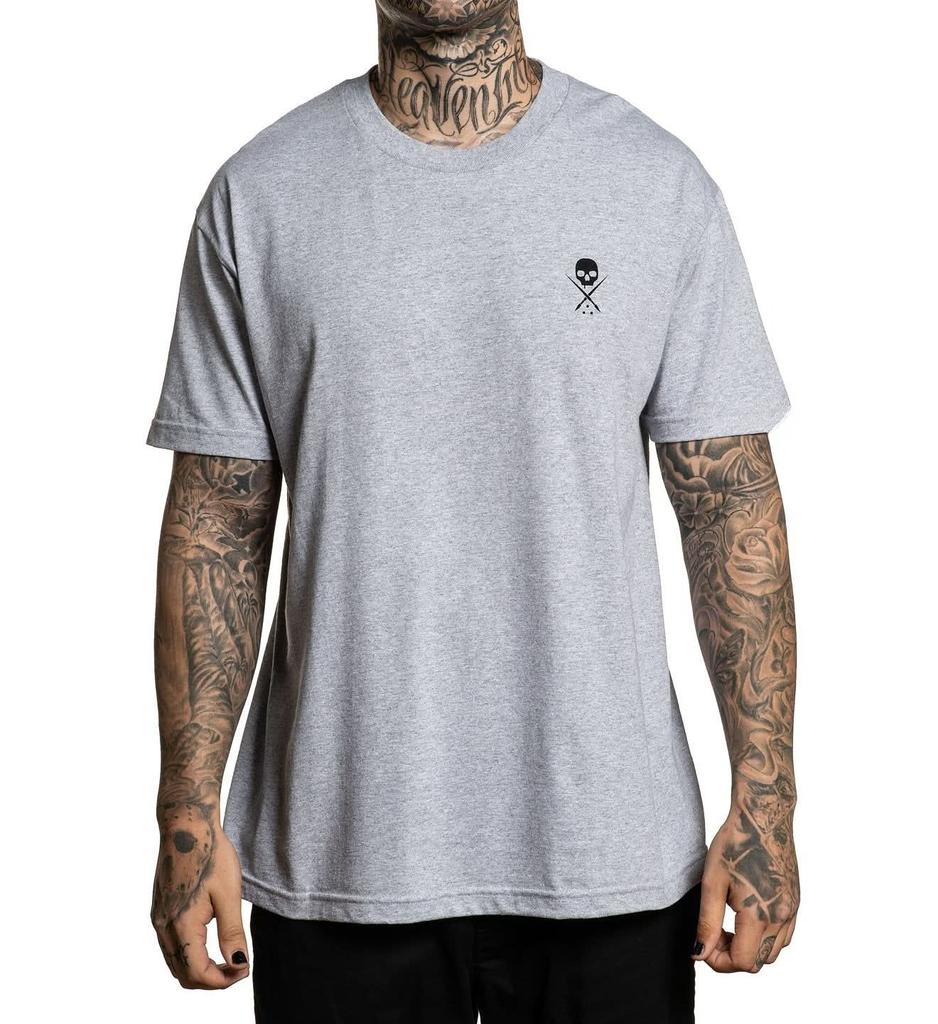 Classic Sullen Tattoo Art Street Trend Fashion Casual TShirt Mens and Womens Luxury Brand Top