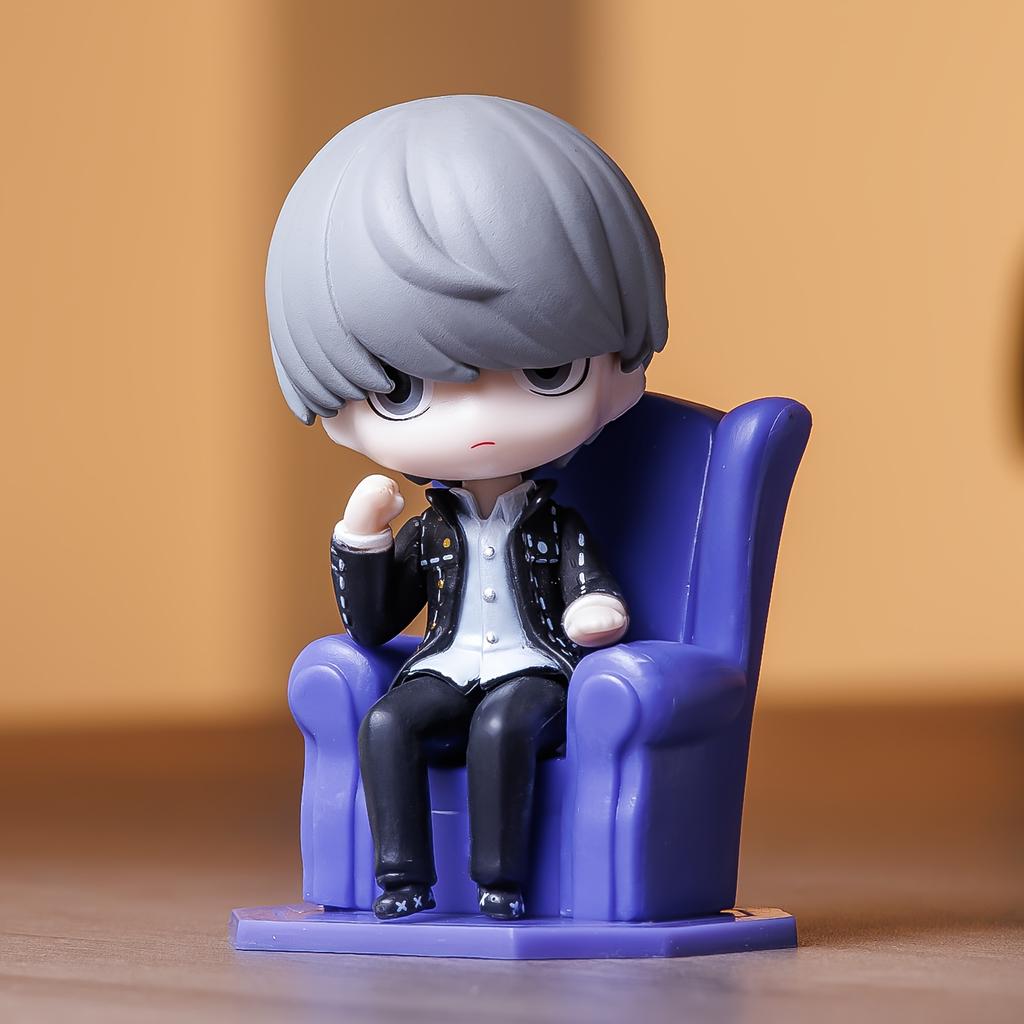 PERSONA Q Amamiya Ren Yuuki Makoto Yu Narukami Model Statue Anime Peripherals Car Ornaments Home Ornaments Small