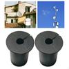 2 Pieces Cable Routing Kit Accessory Professional Reusable Protection Wall Grommets Protective