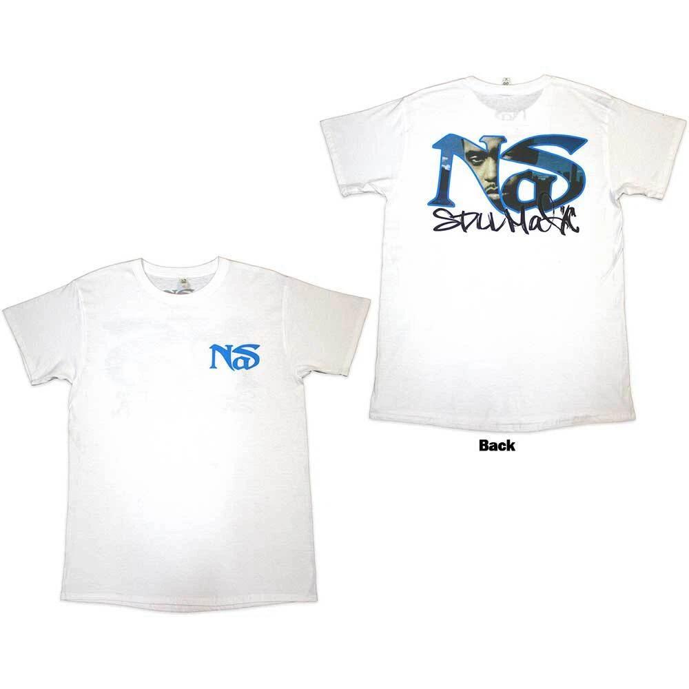 Nas Unisex T-Shirt: Still City Infill (Back Print) (XX-Large)