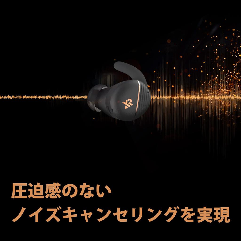 Беспроводные наушники Xround FORGE NC с шумоподавлением, черные XRD-XV02-NCB