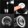 Portable Dual-layer Coffee Bottle Vacuum Flask Tea Water Cup Thermal Jug Mug