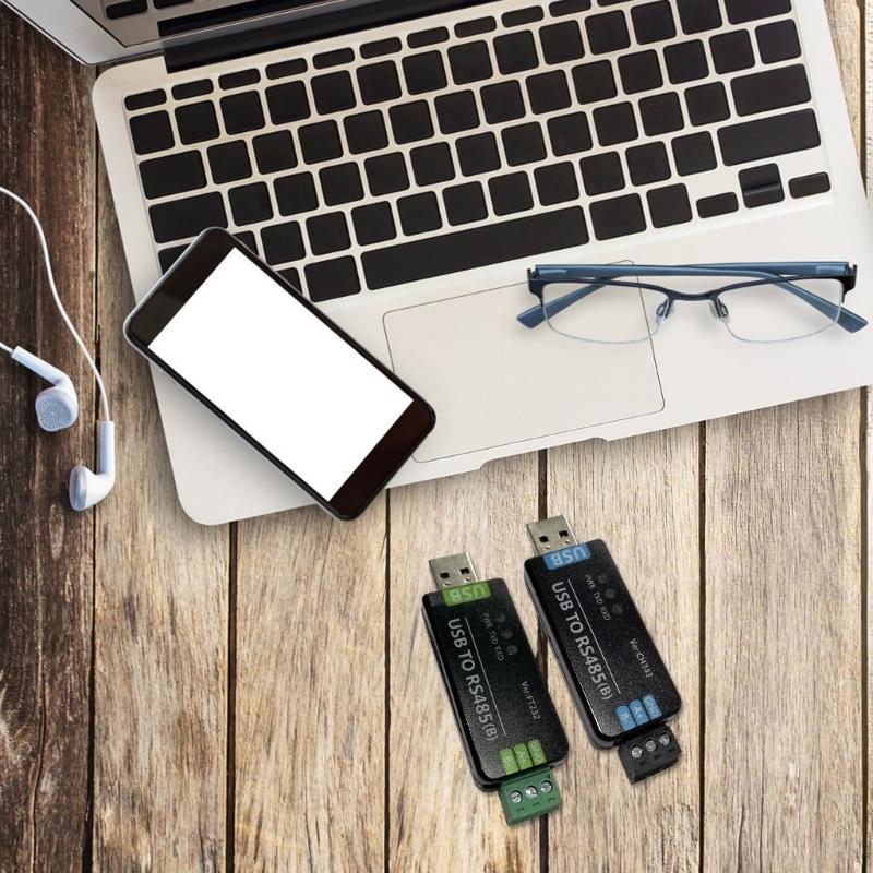 USB to RS485 Serial Port Adapter Communication Module Serial Module Connector For Data Acquisition FT232RNL/CH343G