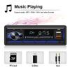 Hippcron Car Radio Audio 1 Din Bluetooth Stereo Hands-Free Calling MP3 Player FM Receiver With AUX/USB/TF Card In Dash Kit