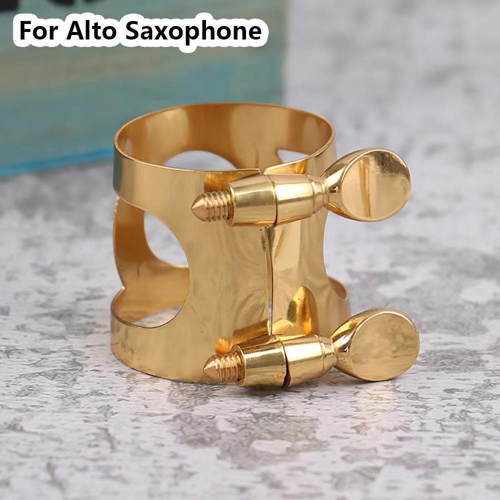 1Pcs with Adjustable Screw Saxophone Mouthpiece Clip For Alto/Sub Alto/Treble Sax Saxophone