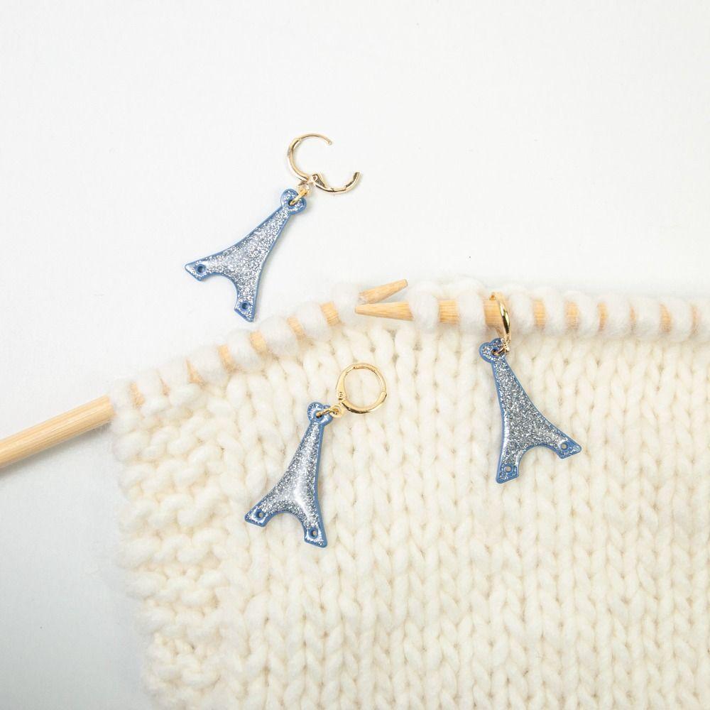 DIY ремесленные маркеры, металлические маркеры для вязания, подвески, металлическая защелка для вязания крючком, инструменты для вязания