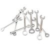 Набор из 10 комбинированных гаечных ключей Precision Craftsmanship с метрическими/дюймовыми ключами