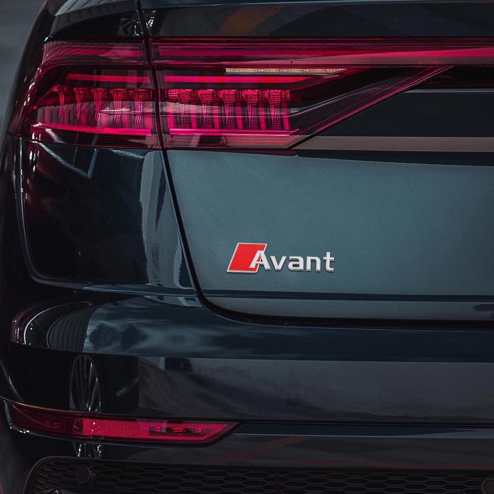 3D Metal Car Avant Emblem Stickers Body Rear Trunk Decoration Decal For 6s A1 A3 A4 B8 A5 A6 A7 Q3 Q5 Sline Accessories wheels6