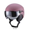 OnePiece Ski Helmet with Builtin Reflective Visor ImpactResistant PC Shell Expanded
