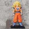 Аниме Dragon Ball Z Сон Гоку Супер Сайян 3 Боевая версия. ПВХ Фигурка Действия Игровая Статуэтка Коллекционная Модель DBZ Детские Игрушки Кукла Подарки