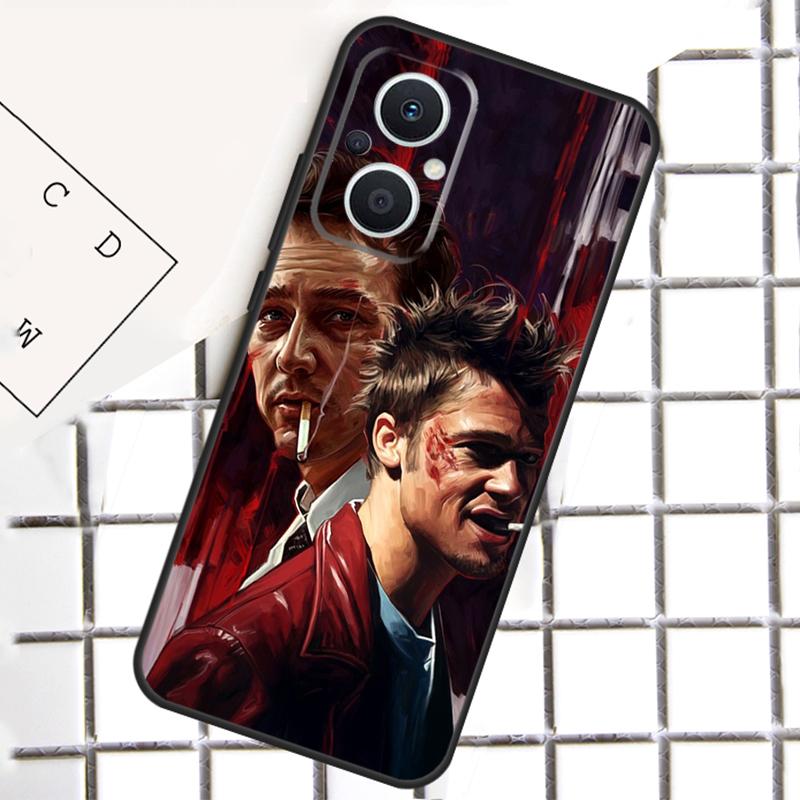 Чехол для телефона Fight Club для OPPO Reno 14F 13F 12F 11F 10 Pro 8T 7 8 Lite OPPO Find X8 X6 X5 X9 Pro
