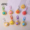 Office Lanyard Pendant Mini Dumpling Keychain 6/8/10Pcs Soft Cartoon Snack Easy Clean