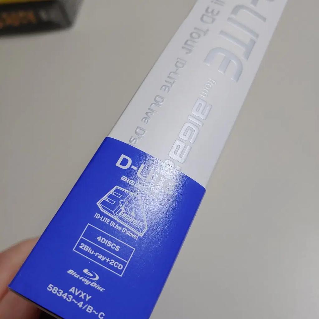 BIGBANG Daesung D-LITE Encore 3D Tour Concert Blu-ray Limited Edition Used
