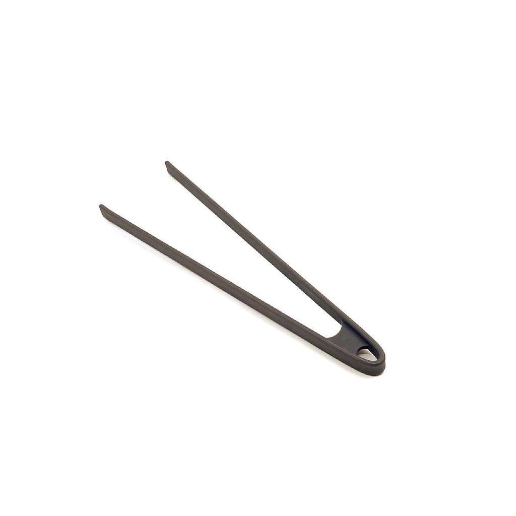 Силиконовый антрацитовый сервировочный набор и щипцы для шеф-повара