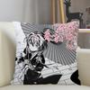 Musife Персонализированная наволочка Bungo Stray Dogs для дома, 45x45 см, на молнии, квадратная, наволочка для декоративной подушки, дропшиппинг 1215