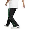 Puma Спортивные брюки с принтом, color block, ретро, облегающие, на шнуровке спереди, вязаные, мужские, низ, черный 624393-01