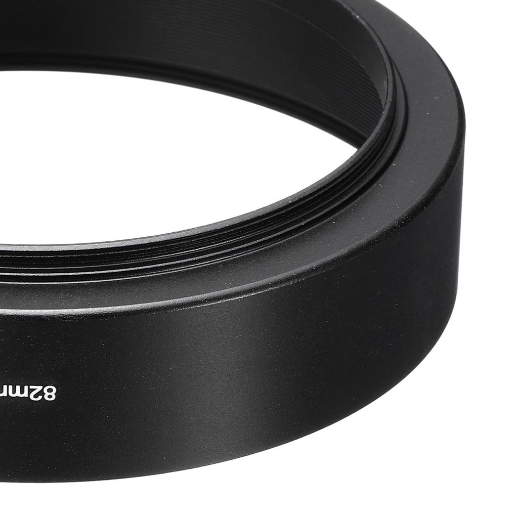 PATIKIL Бленда для объектива 82 мм для объектива камеры Стандартный фокус Матовая поверхность Внутренняя бленда Черный Антибликовый