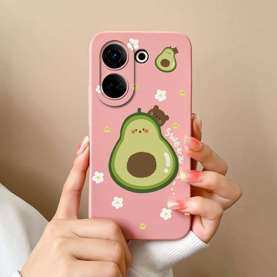 Soft Case For Tecno Camon 20 Pro 4G 5G 20Premier Bear Liquid Silicone Full Coverage Bumper For Tecno Camon20 20Pro Funda Shell