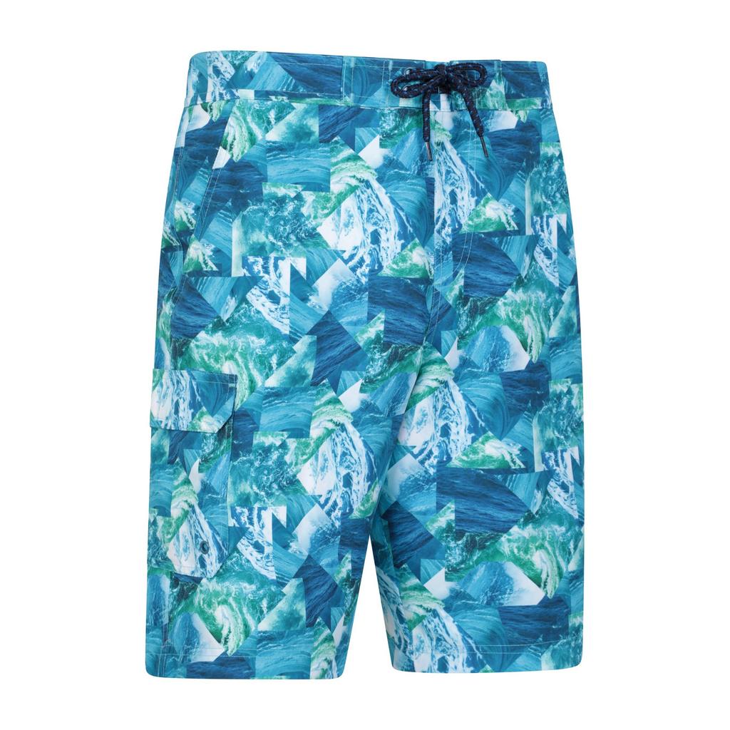 Mountain Warehouse Mens Ocean Patterned Boardshorts