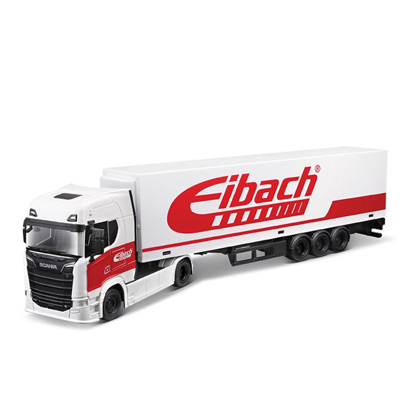1:43 Volvo FH16 Globetrotter 750 XXL Прицеп Легкосплавная Модель Автомобиля Литье под Давлением и Игрушечные Транспортные Средства Масштабная Модель Автомобиля Игрушка Для Детей