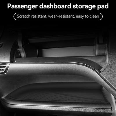 Силиконовый коврик для хранения, совместимый с моделями Toyota Voxy / NOAH 80 с 2014 по 2025 год, противоскользящий, амортизирующий лоток для хранения