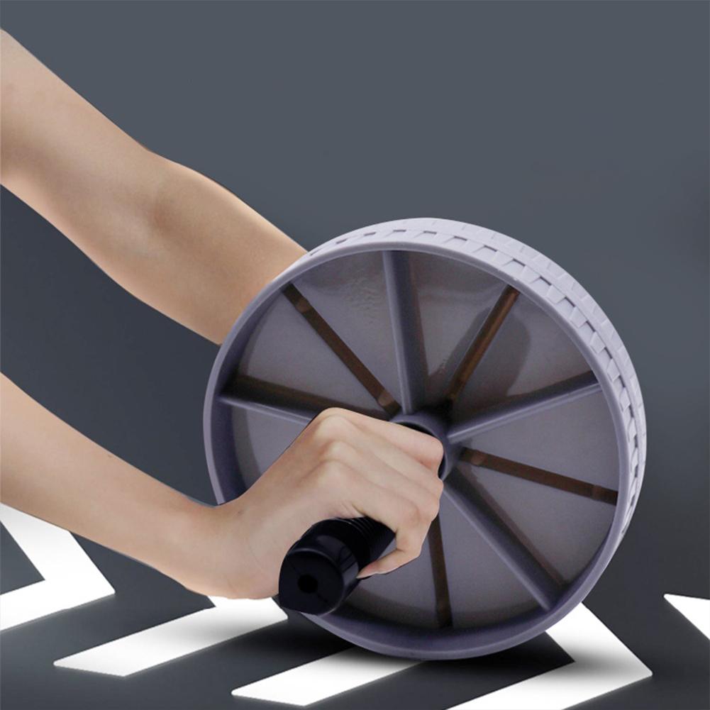 Abdominal Wheel Non-slip Abdominal Roller No Noise Abdominal Trainer Abdominal Exerciser Strengthen Muscle Exercise Equipment