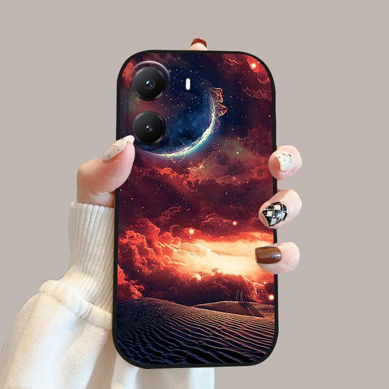 Мультяшный модный чехол для Xiaomi Poco X7 Pro Coque 2412DPC0AG Мягкий силиконовый TPU чехол для телефона Redmi Turbo 4 5G Phone Fundas