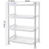 1pc 3-Tier Compact Multipurpose Shelf Display Rack - Space Saving Bathroom Countertop Organizer for Hotel