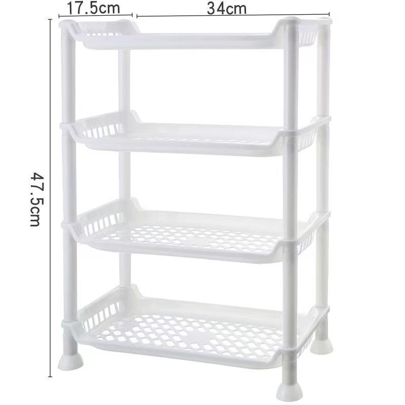 1pc 3-Tier Compact Multipurpose Shelf Display Rack - Space Saving Bathroom Countertop Organizer for Hotel
